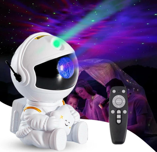 Astronaut lamp of LED lights for rooms.